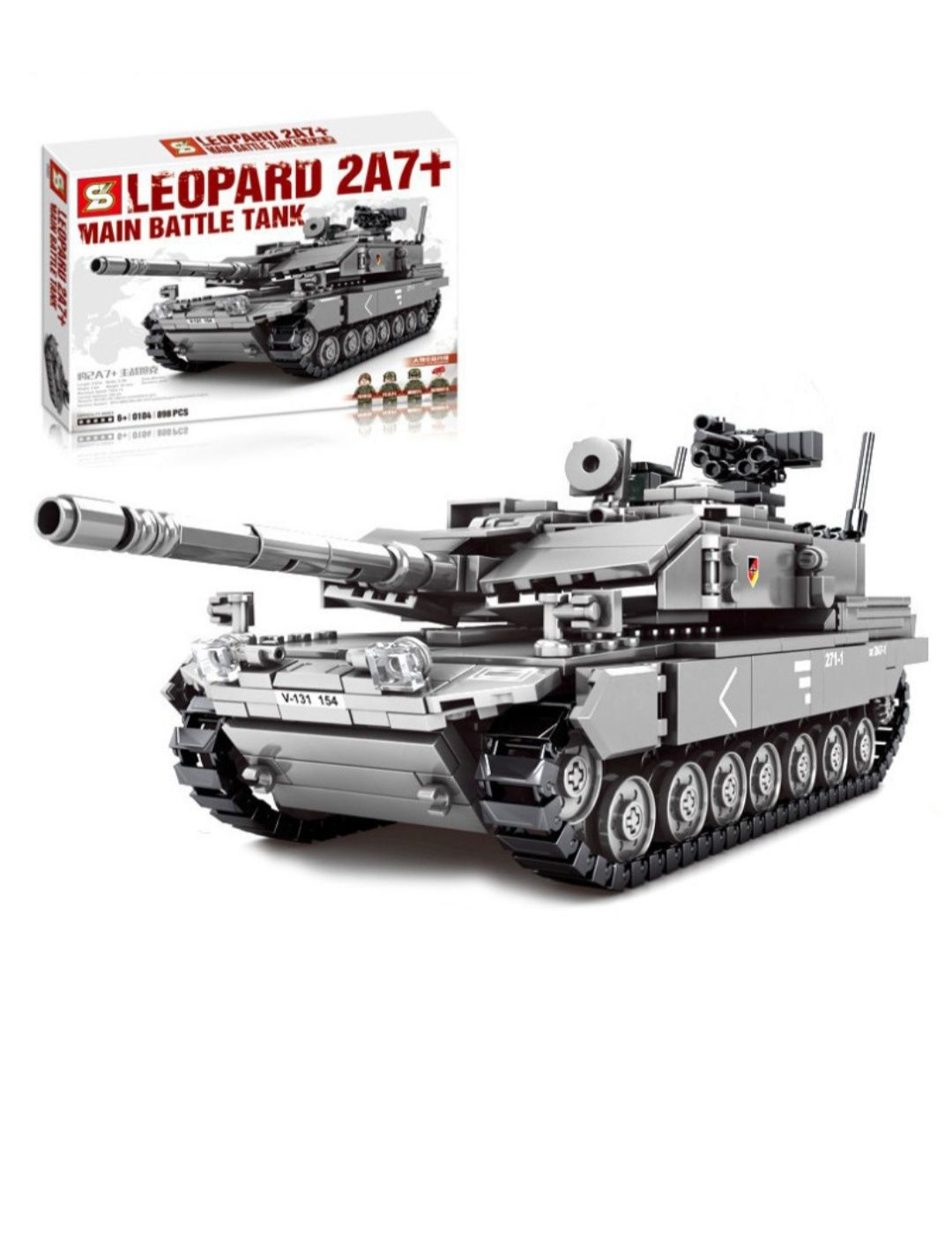 Конструктор леопард 2А7 / leopard 2a7