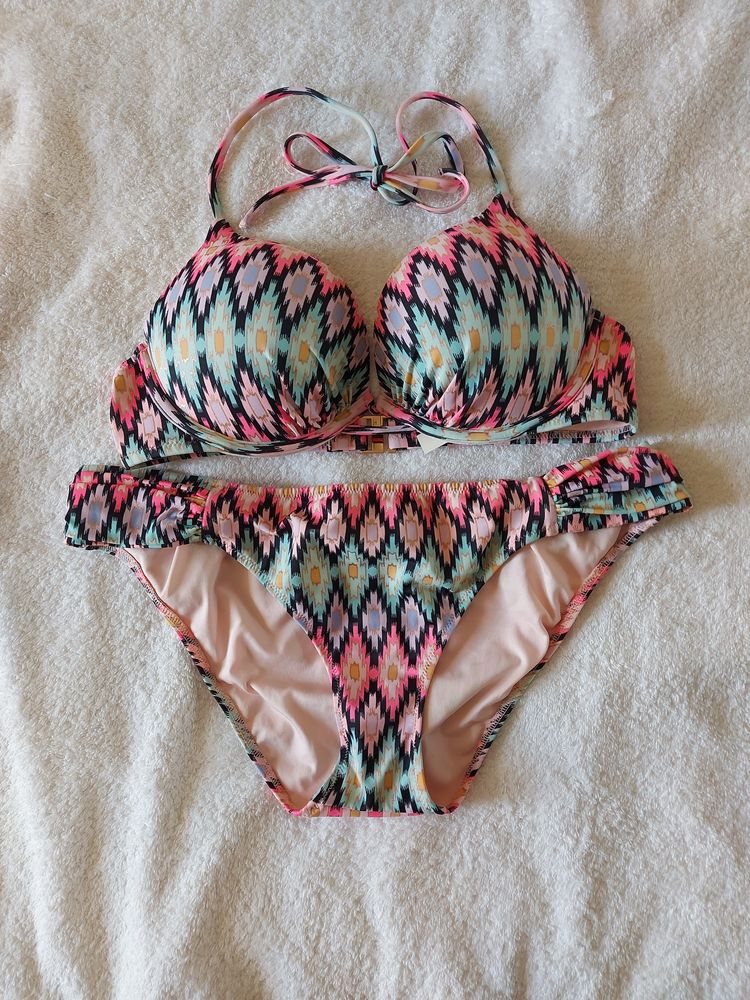 Купальник victoria's secret 34b m разноцветный