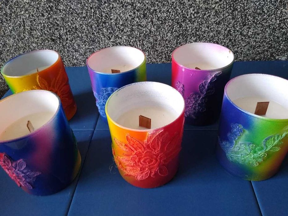 Świeczki z duszą – Halloween ręcznie wykonane, bezzapachowe arcydzieła