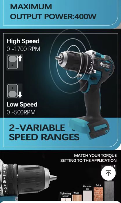 Шуруповерт дриль акумуляторна