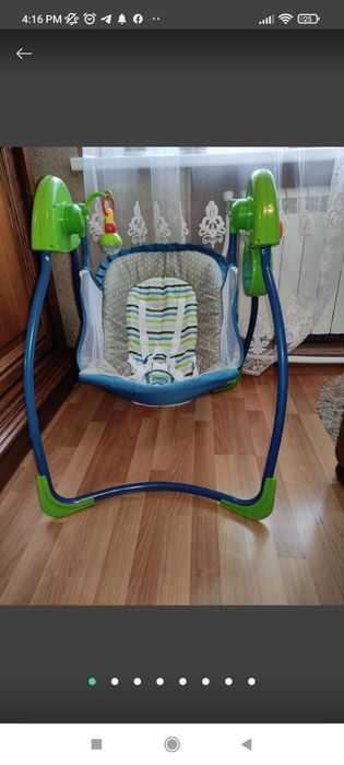 Укачивающий центр  гойдалка шезлонг