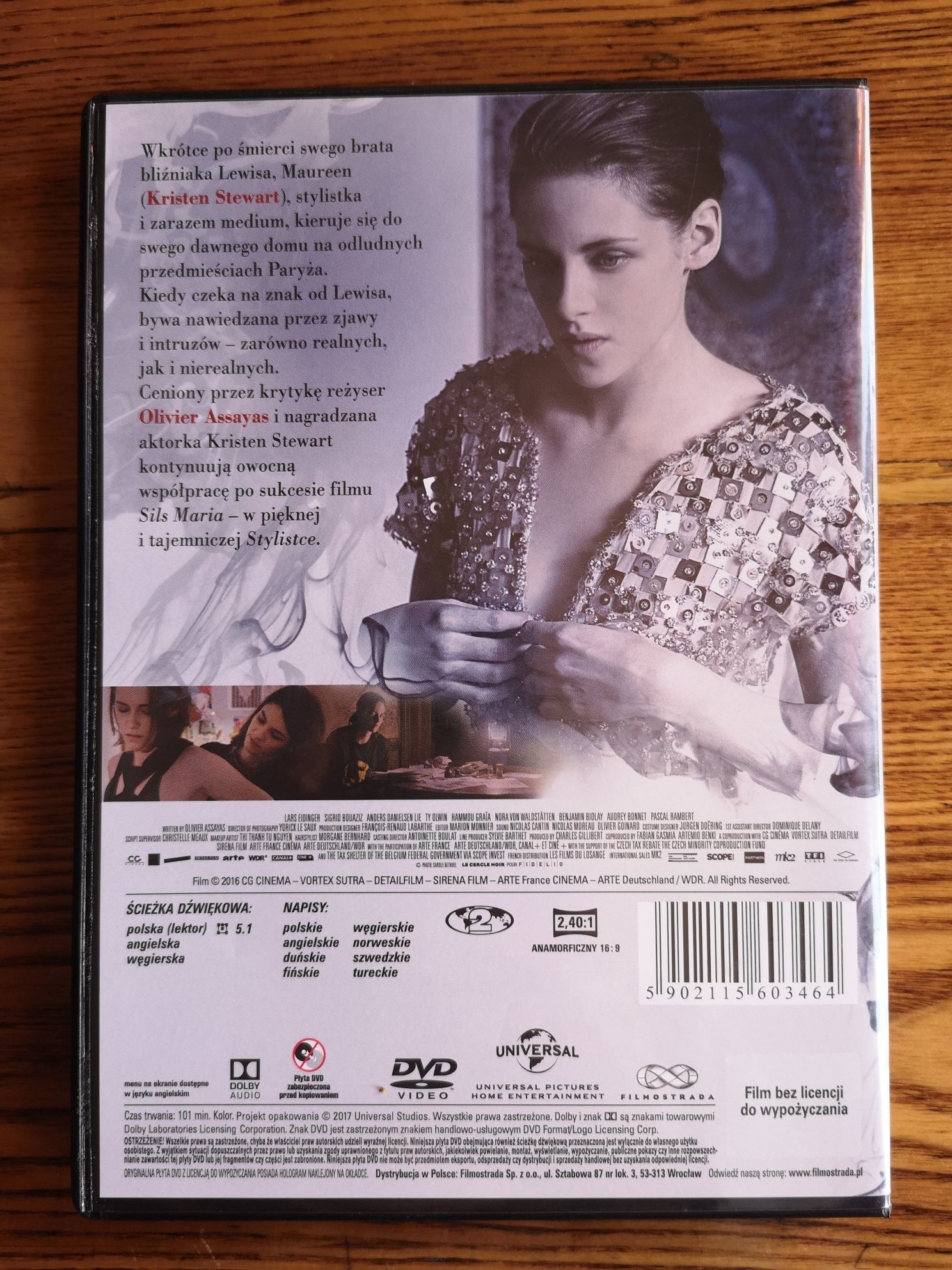 Płyta DVD: Stylistyka -  Kristen Stewart