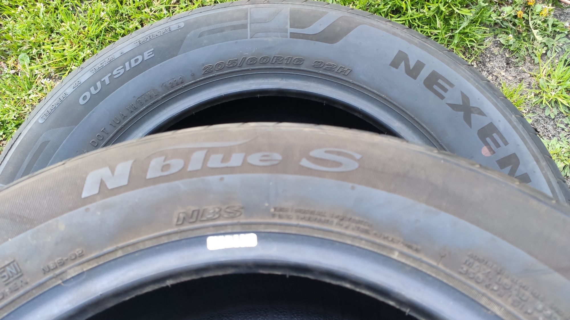 4 opony lato 205/60/16 Nexen z 2022r