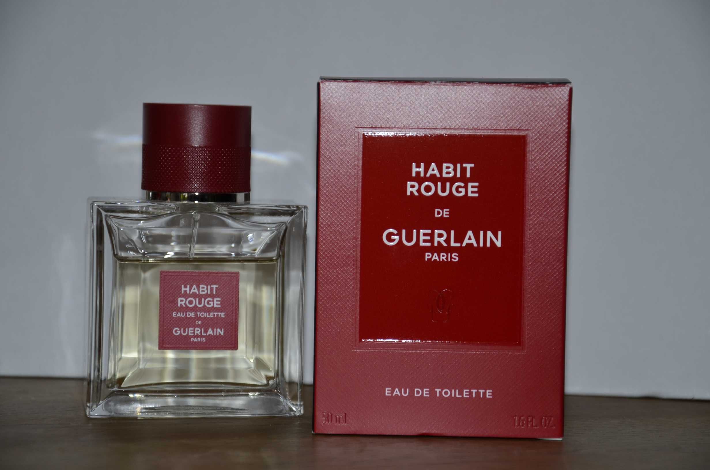 Guerlain Habit Rouge EDT 50 ml z ubytkiem woda toaletowa