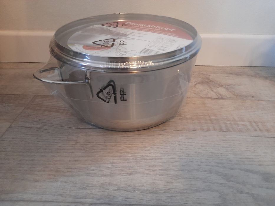 Garnek tradycyjny 20 cm Edelstahltopf 2.9L