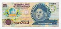 Banknot 1 dolar Bahamy 1992