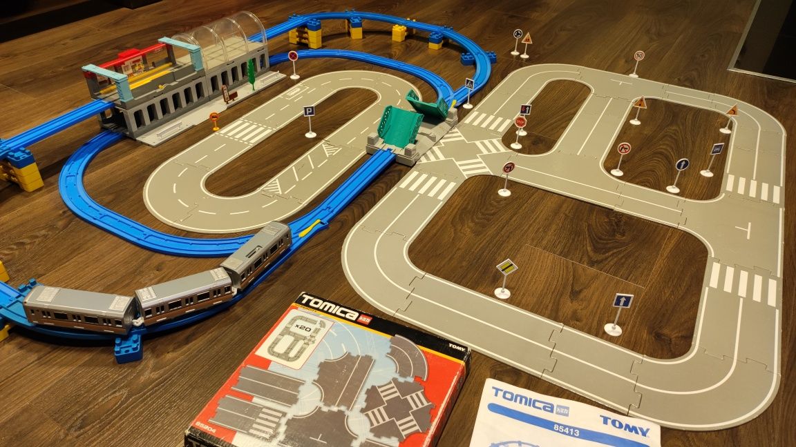 Tomy Tomica tor kolejka ulica zestaw