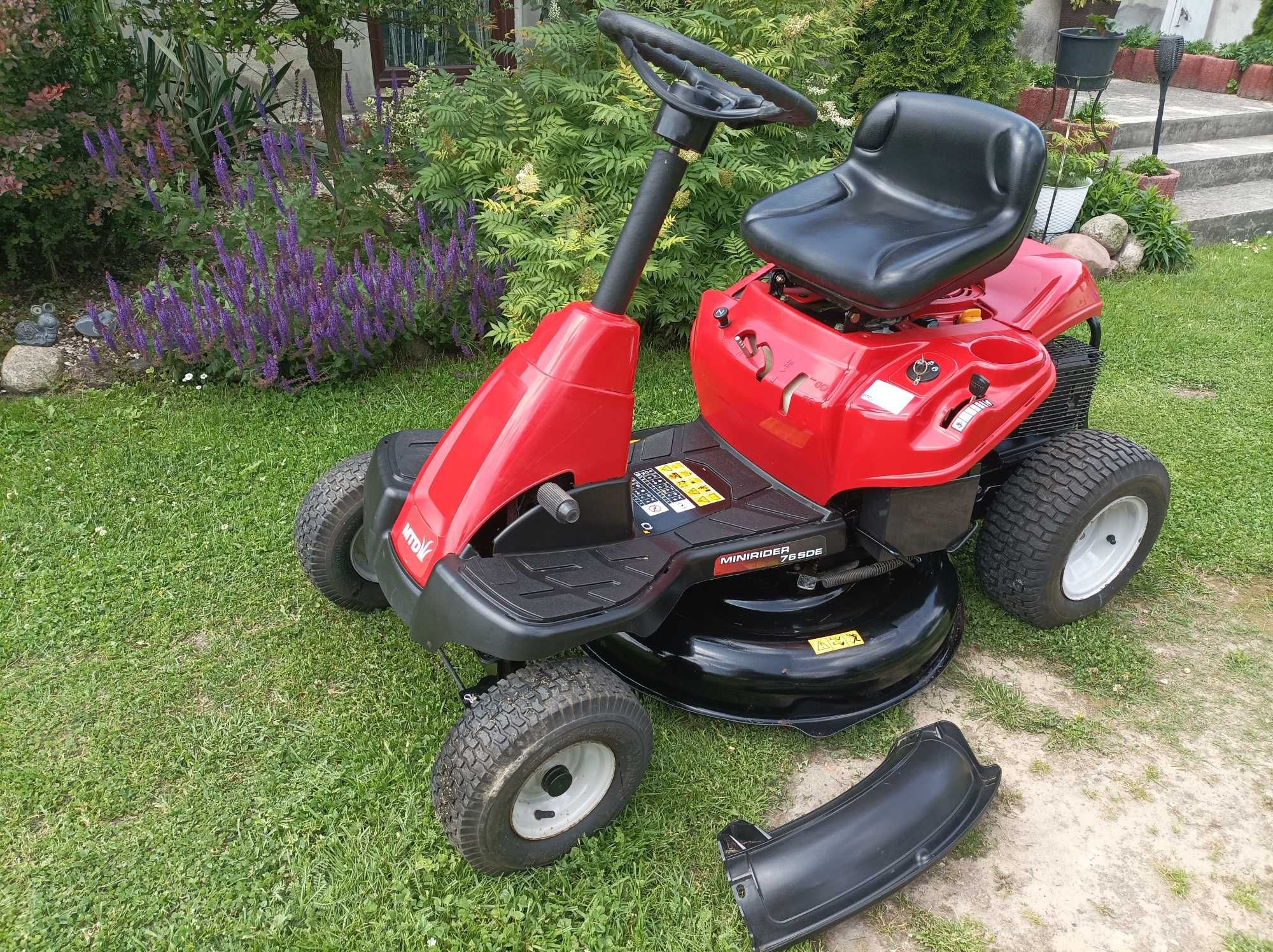 Traktorek MINI-RIDER 76 SDE MTD silnik 11KM z pompą oleju