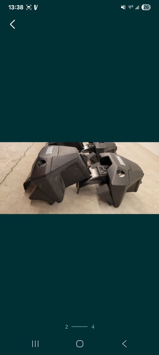 Kit thule 710500 + kit thule 145010(Vw Golf) e outros = 135€

Possibil