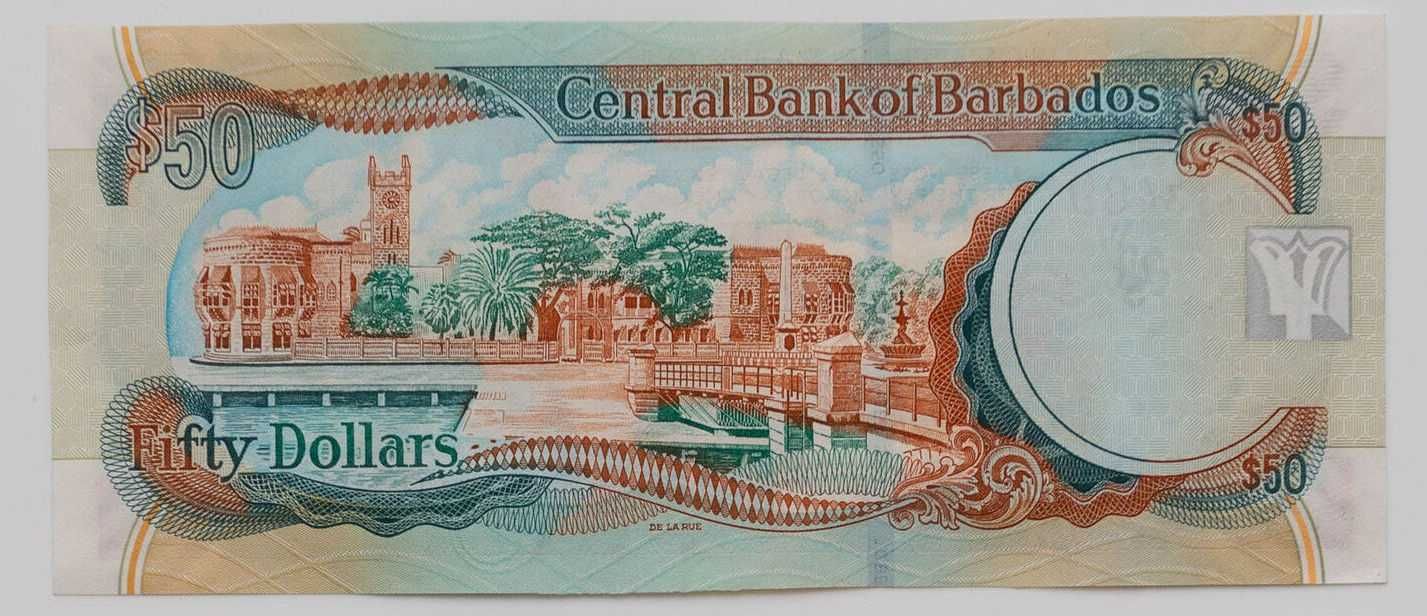 Barbados 50 dolarów P.70 2007