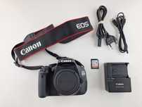 .Aparat Canon 600D body jak nowy, tylko 1666 wykonanych zdjęć!
