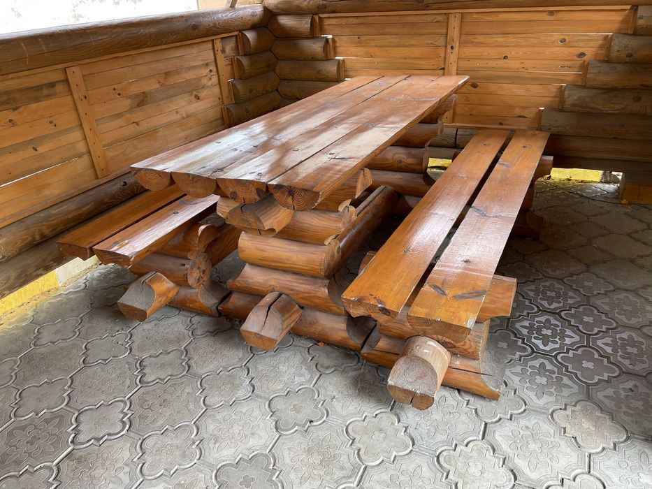 Продам стіл та дві лавки