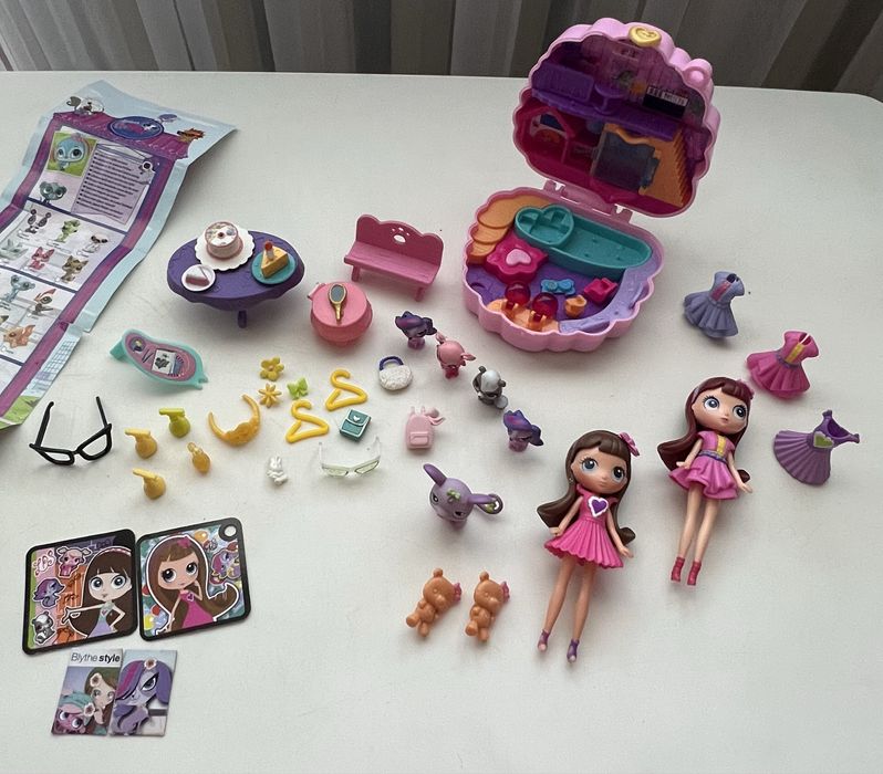 Polly pocket лялечки тваринки аксесуари одяг меблі