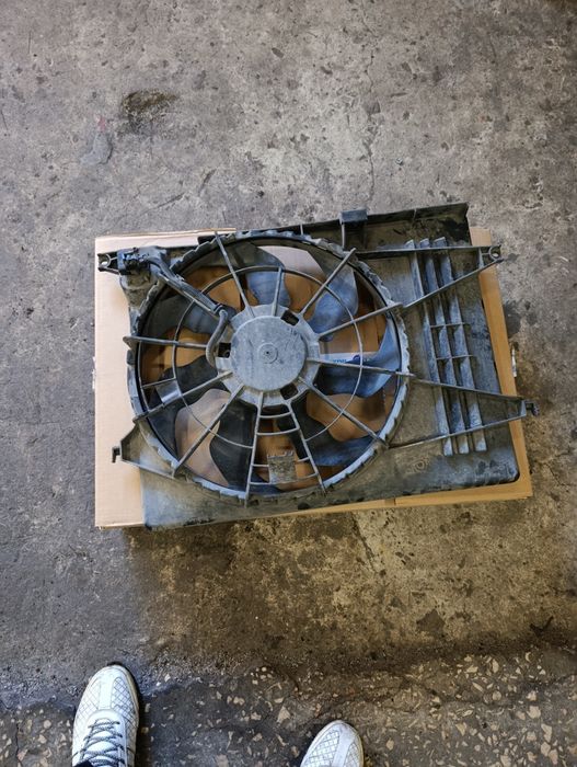Вентилятор диффузор хундай ix35