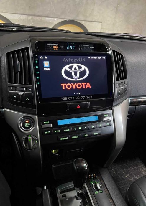 Android LC 200 LAND CRUISER 200 Toyota Тесла LC200  CarPlay Магнитола