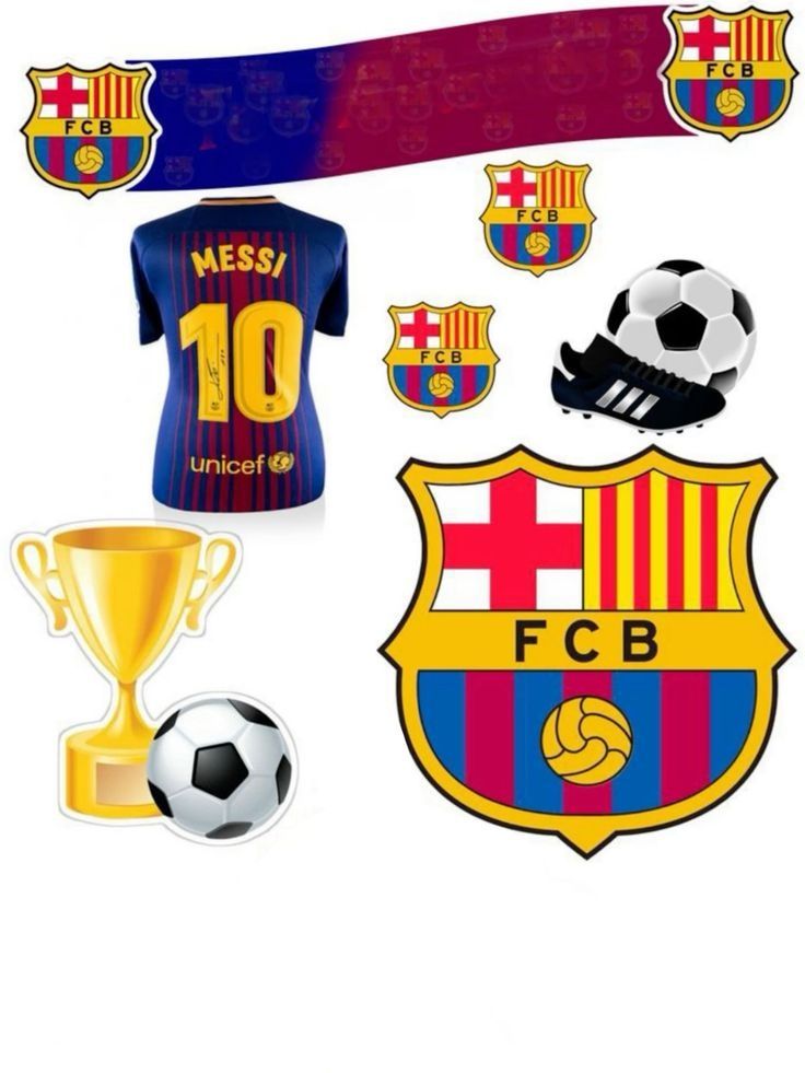 Wydruk cukrowy A4 Włoski papier Fc Barcelona