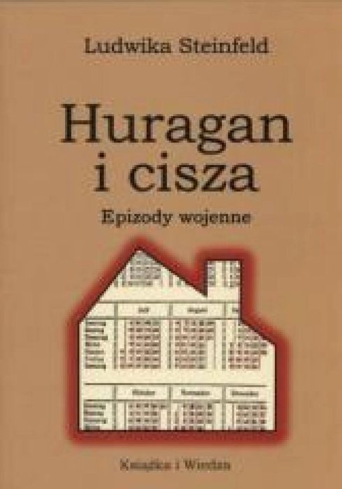 Huragan i cisza. Epizody wojenne Książka i Wiedza Ludwika Steinfeld