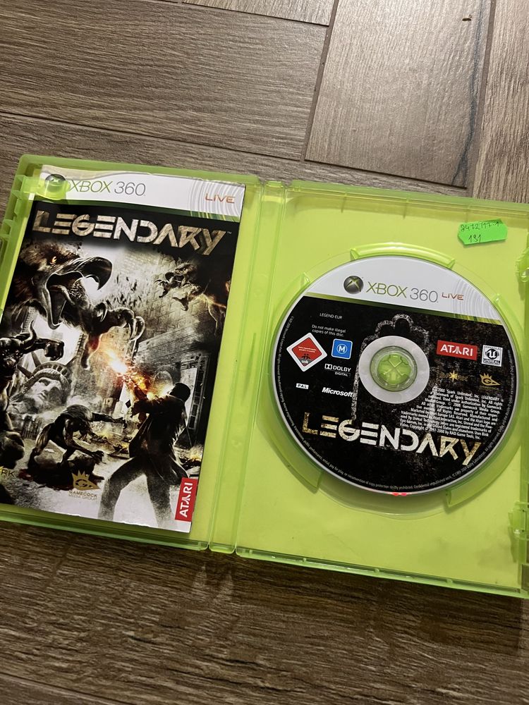 gra legendary xbox 360