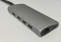 Adaptador SATECHI USB-C, HDMI 4K, Ethernet, leitor cartões, MacBookPro