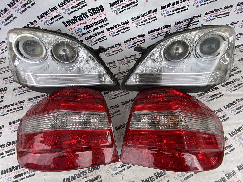 Фара ML 164 Mercedes w164 ML фари МЛ галоген оптика фары фонарь фонар