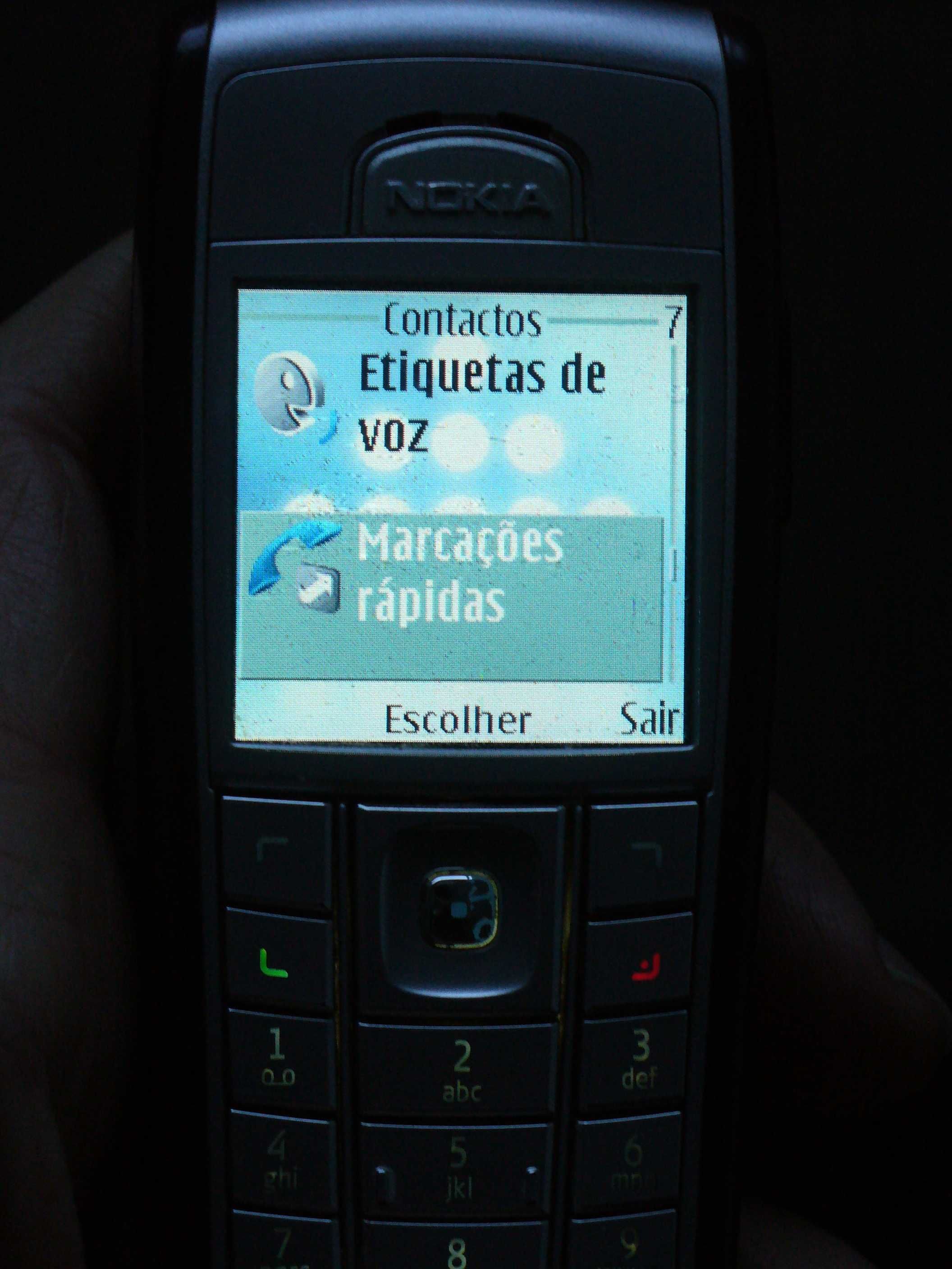Telemóvel Nokia 6230i