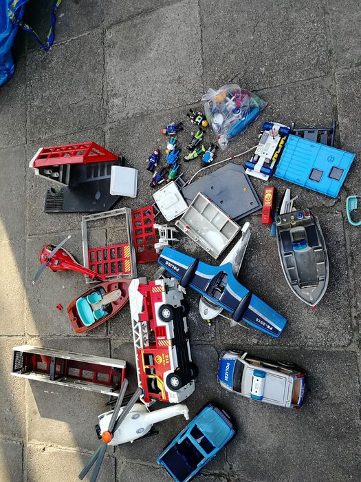 Playmobil straż pożarna mix zestaw wysyłka