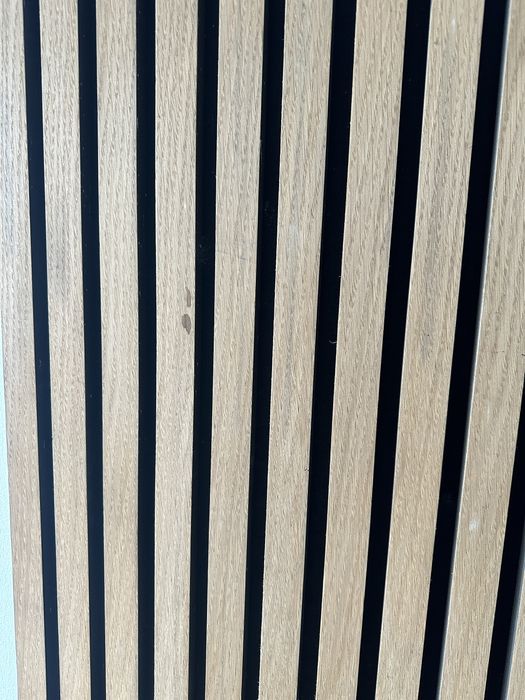 Painel ripas acustico