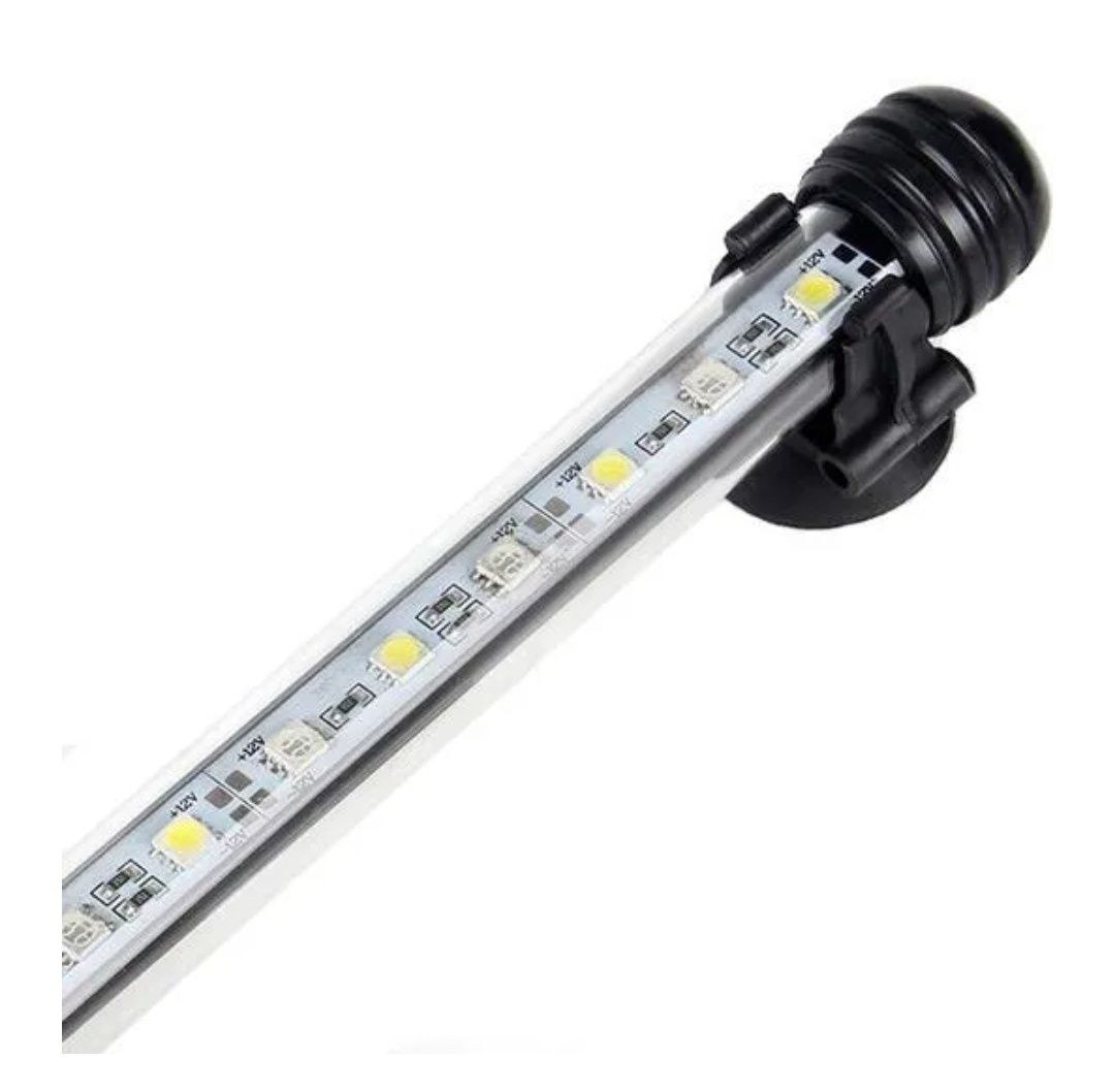 Oświetlenie INVITAL LED do akwarium niebieski, Biały 3 tryby świ. 38cm