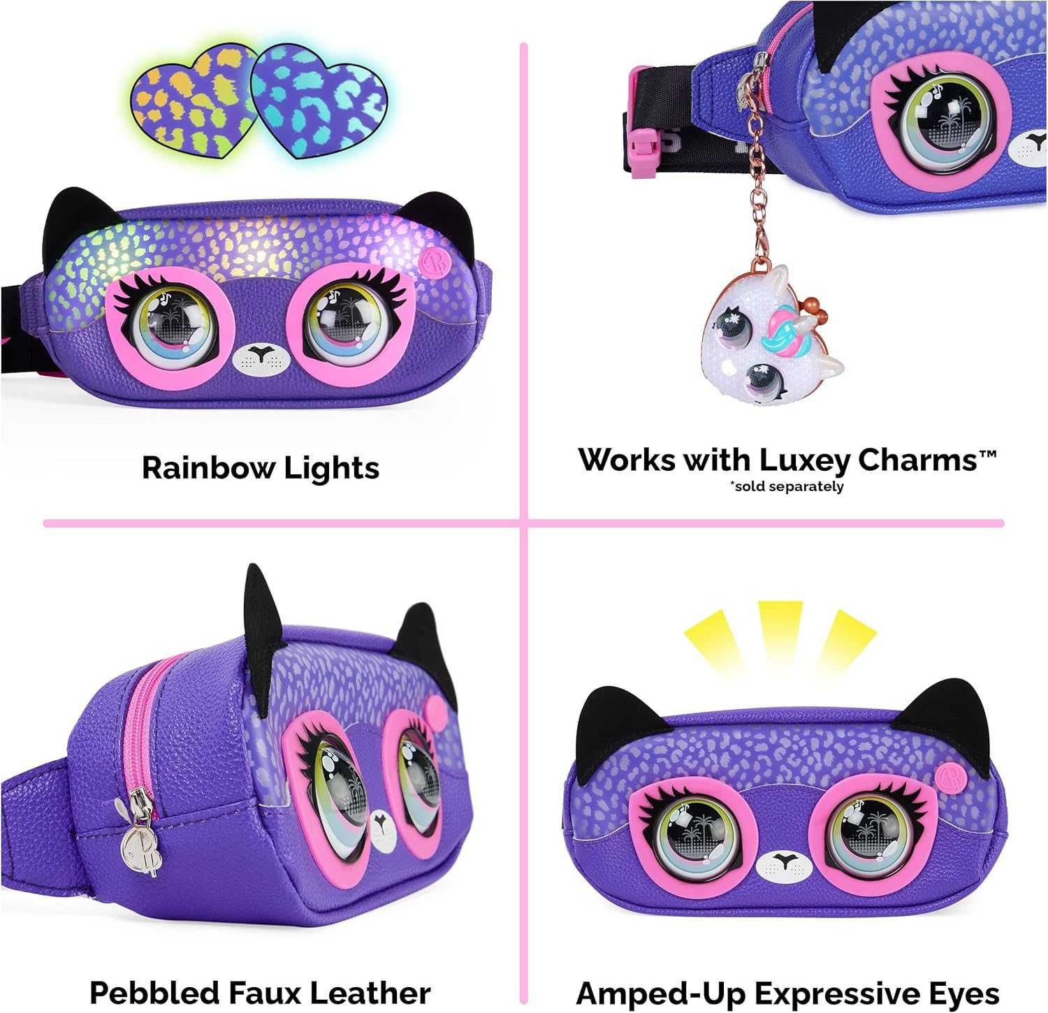 Інтерактивна сумочка бананка Гепард Spin Master Purse Pets Savannah
