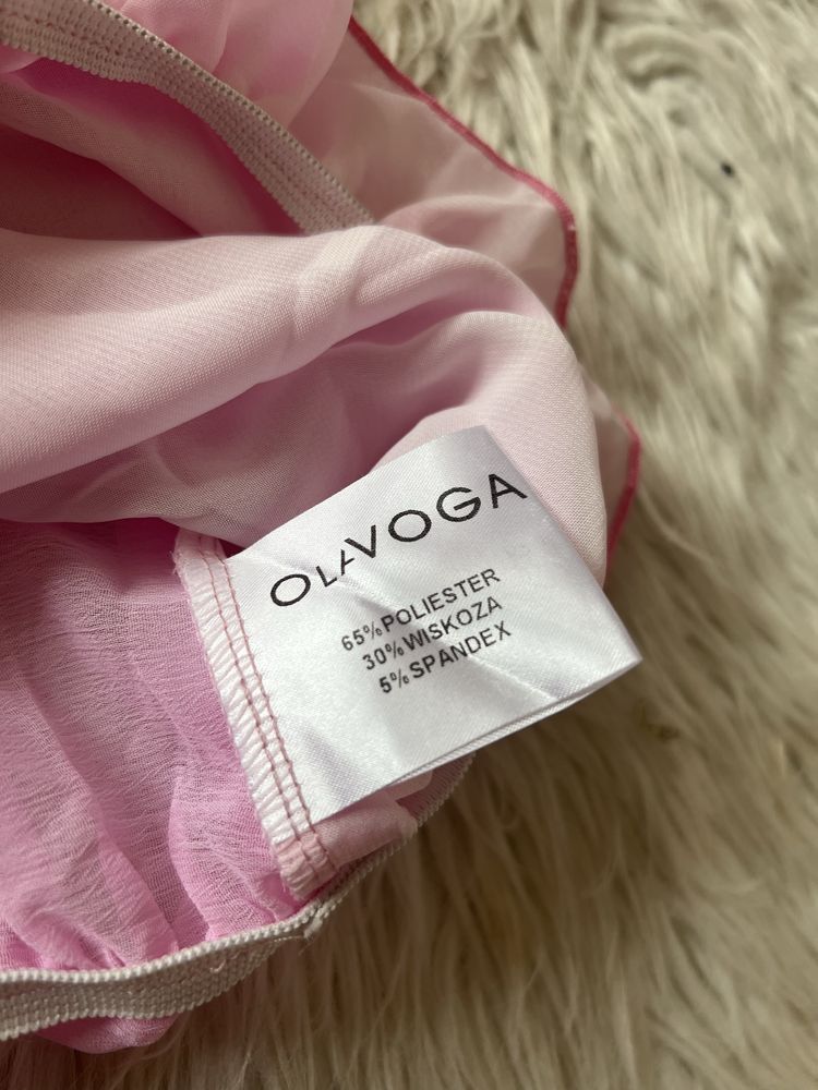 Spodnica maxi set top ola voga ombre hiszpanka sukienka dluga plazowa