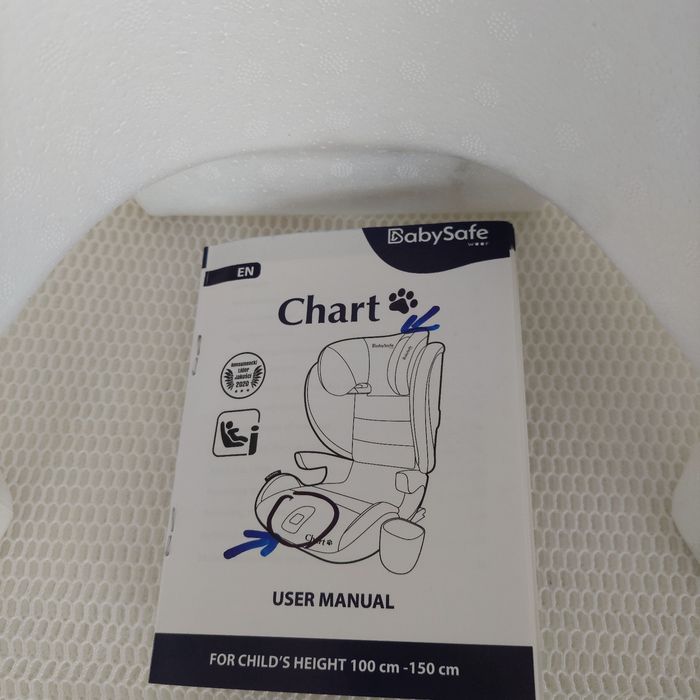 Chart zagłówek styropian do fotelika babysafe
