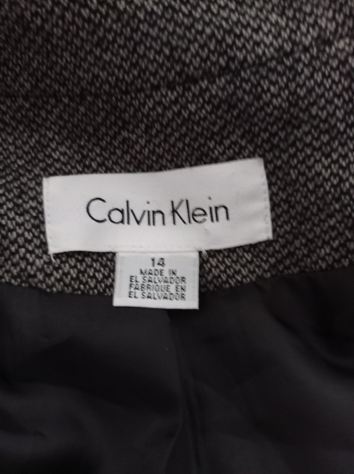 Żakiet damski rozmiar 44 Calvin Klein welna