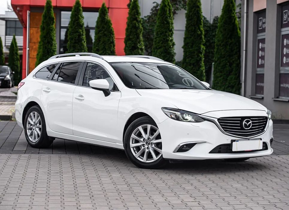Mazda 6 Mazda 6 2015 • 2.2 SKYACTIV-D 175 KM • Automat • Biała perła • Asysten
