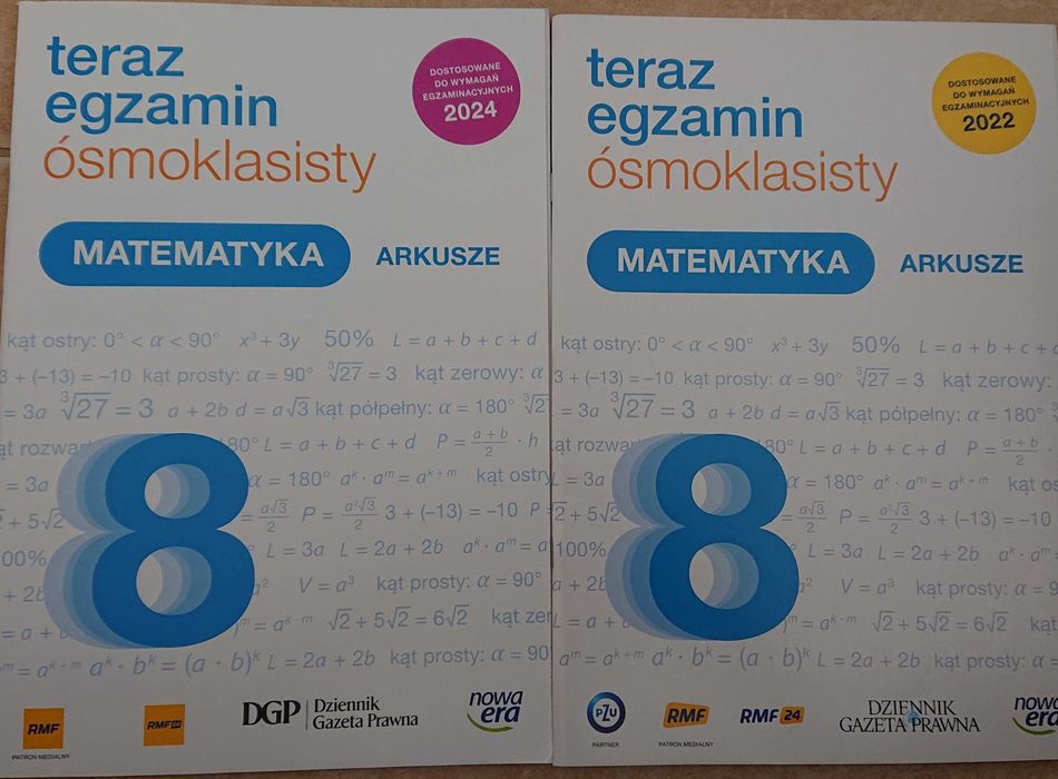 Teraz egzamin ósmoklasisty matematyka repetytorium i 2 arkusze