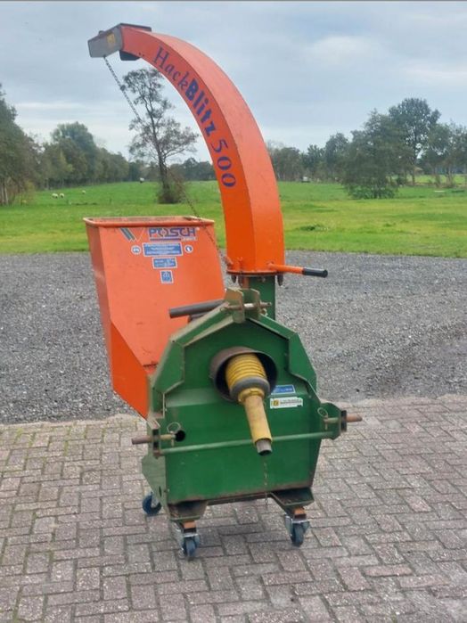 Rozdrabniacz tarczowy do gałęzi Posch Hackblitz 500