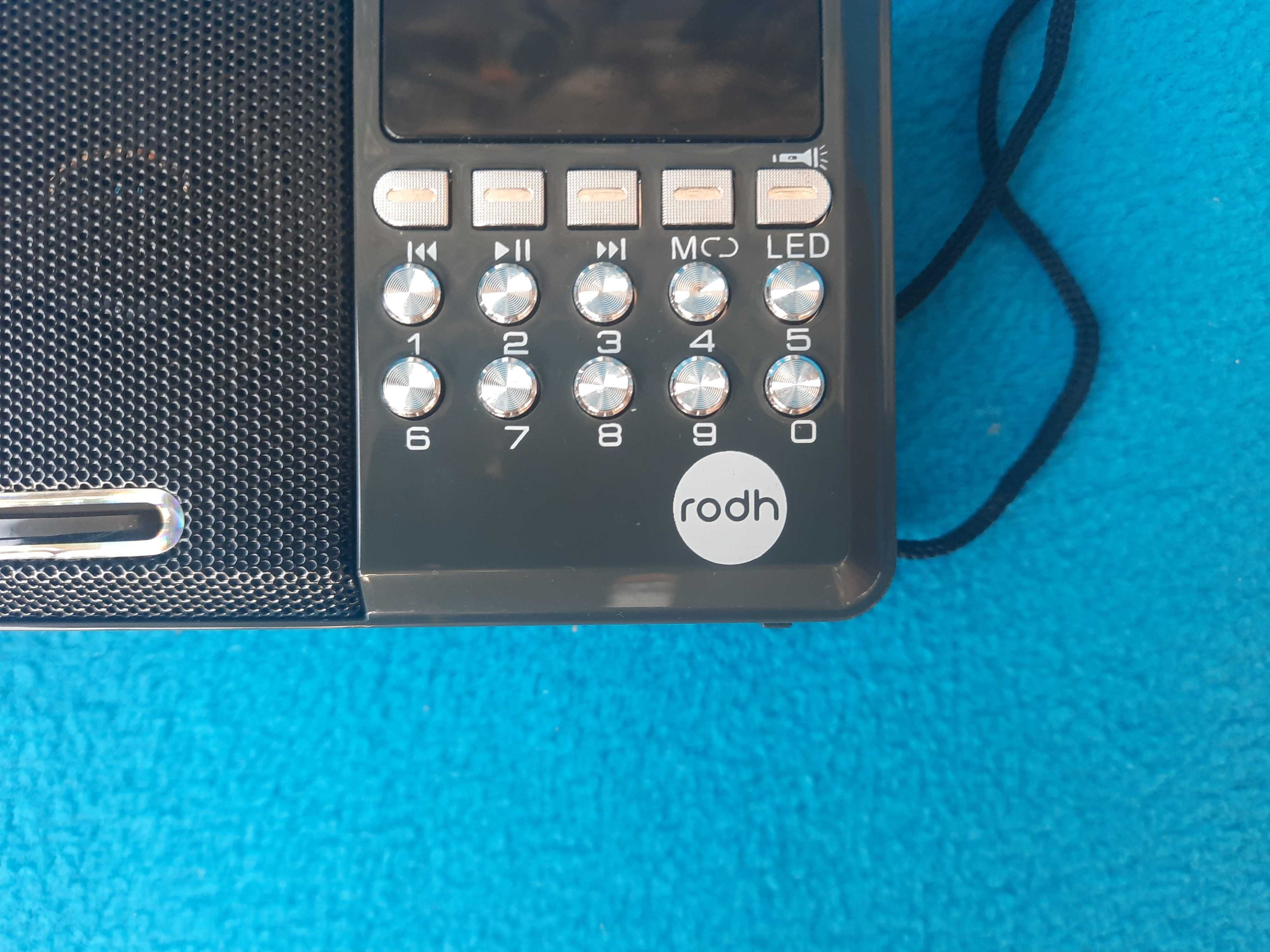 RODH Mini Radio c LED-лампою з Німеччини 18650