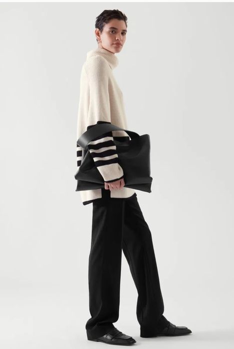 Cos  свитер оверсайз из смеси шерсти и хлопка