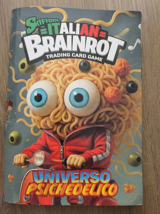 Caderneta Skifidol Italian Brainrot - trading card game