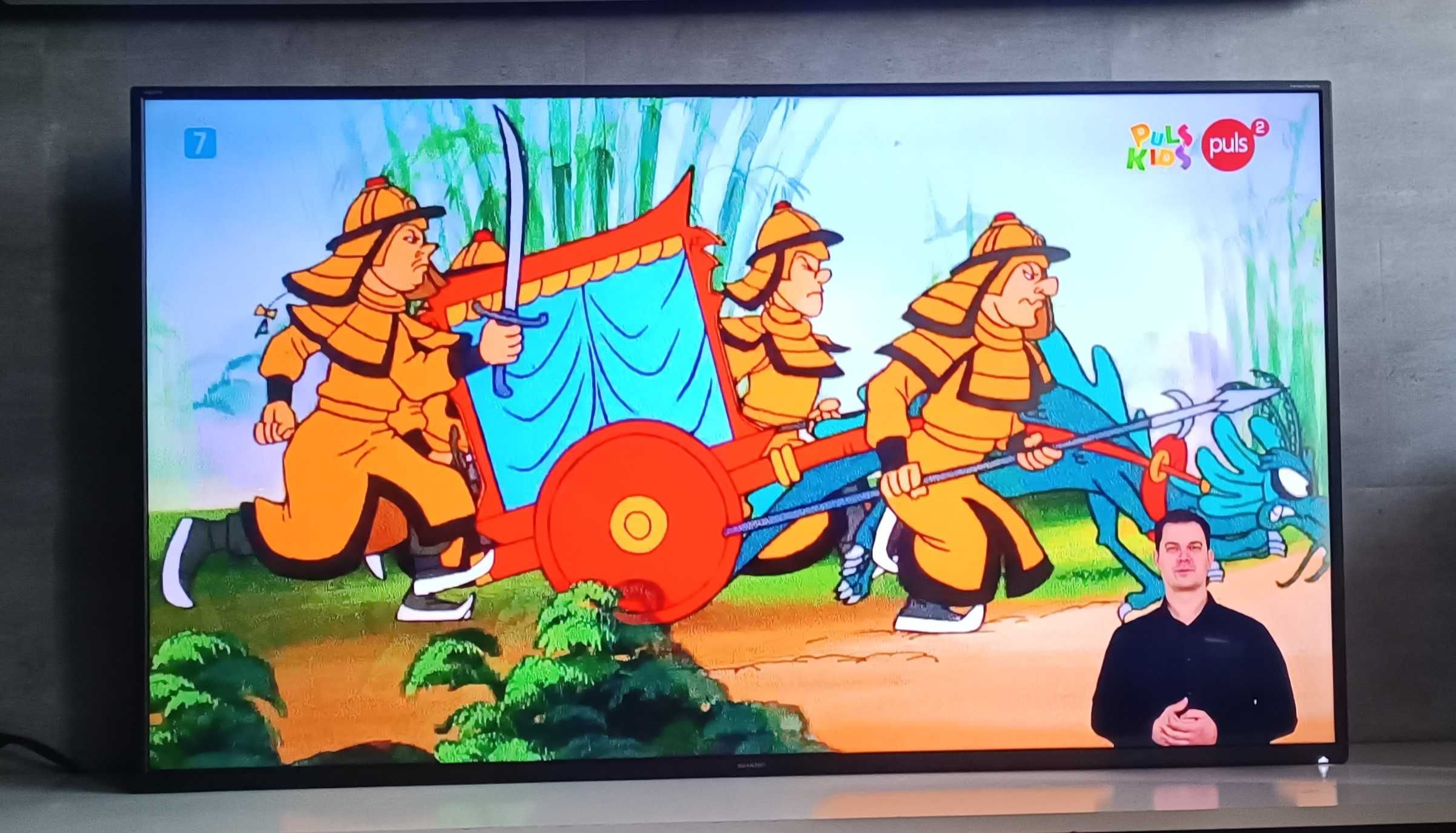 55 Cali TV Sharp LED 4K HDR Smart Tv DVB-T2 HEVC +Uchwyt + Upominek ++