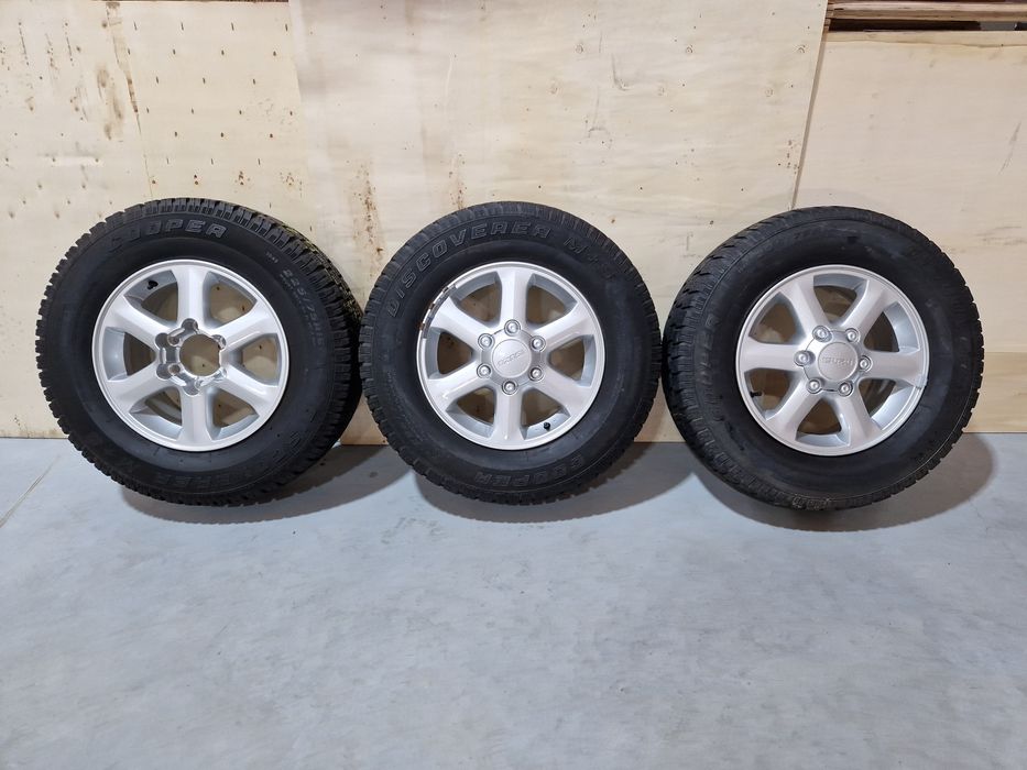 Koła felgi aluminiowe ISUZU D-MAX + Opony 225/75 R16 6x139,7 7Jx16