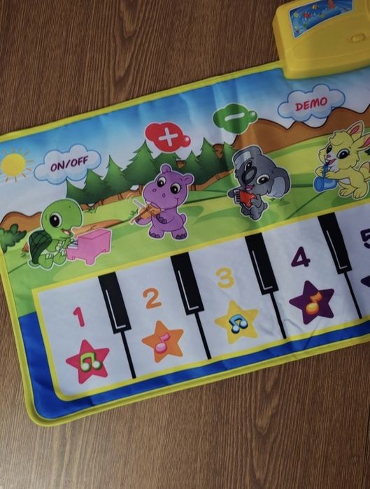 Новий Килимок-піаніно, розвиваючі іграшки, інтерактивний килимок