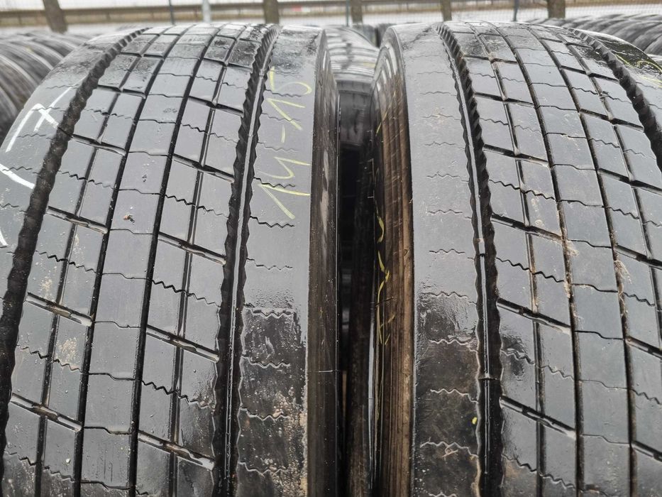 315/80R22.5 OPONA BRIDGESTONE R-STEER 002 DURAVIS Przód 13-14mm