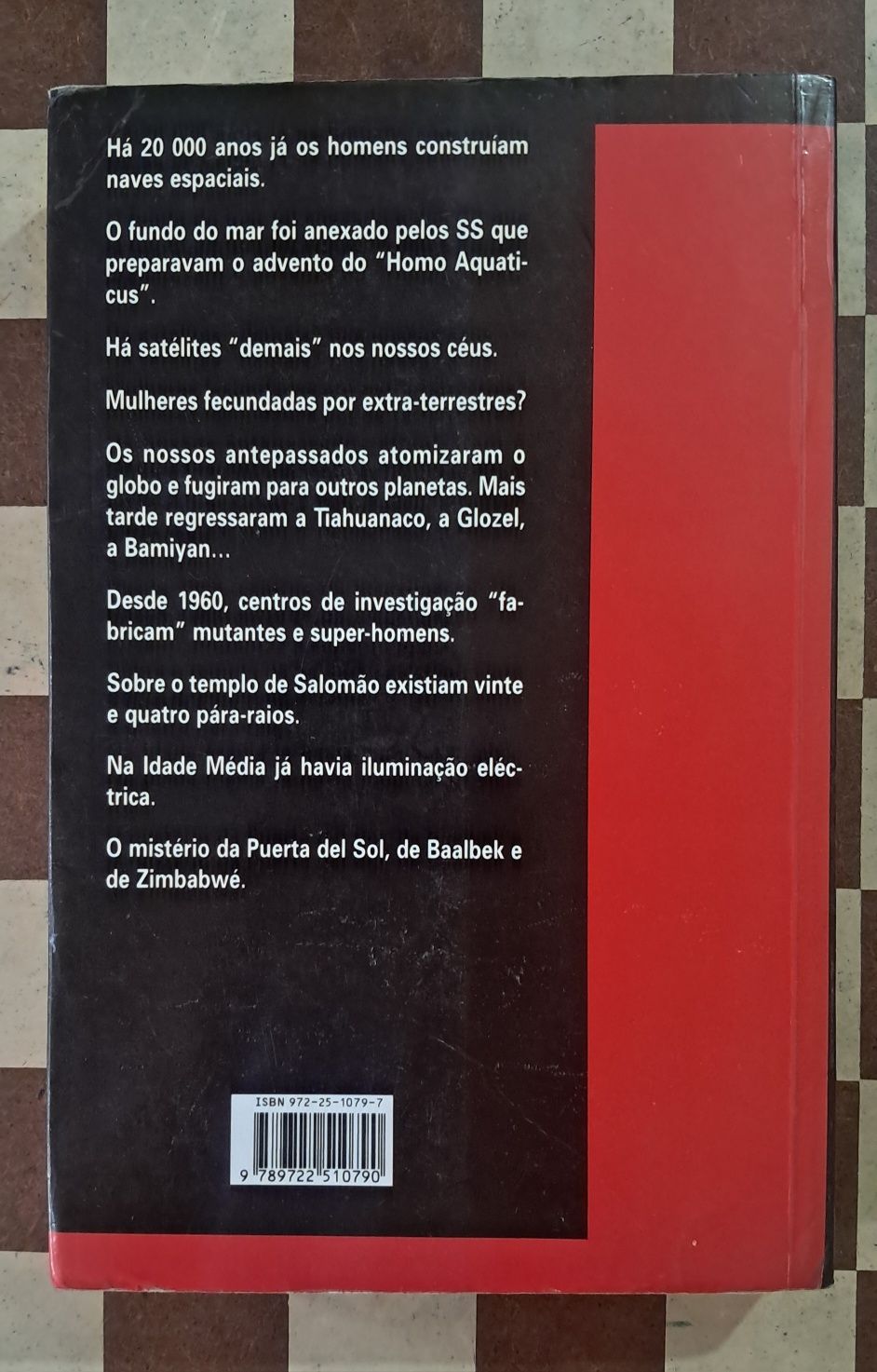 História desconhecida dos homens desde há cem mil anos Robert Charroux