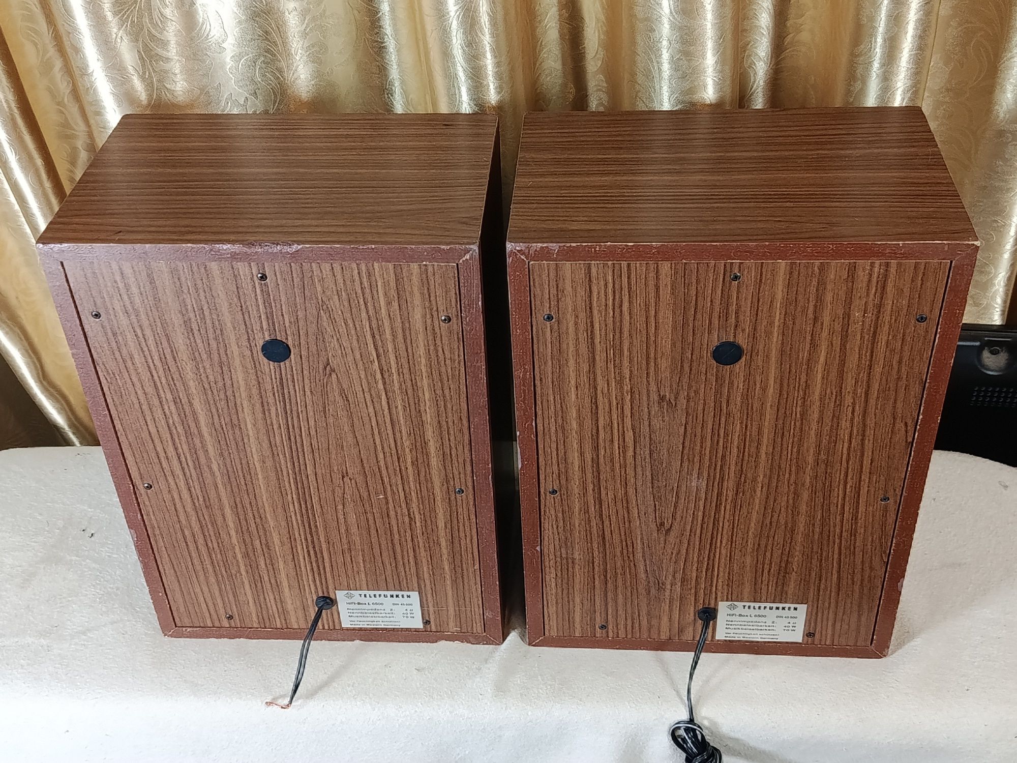 Акустика из Германии Telefunken .