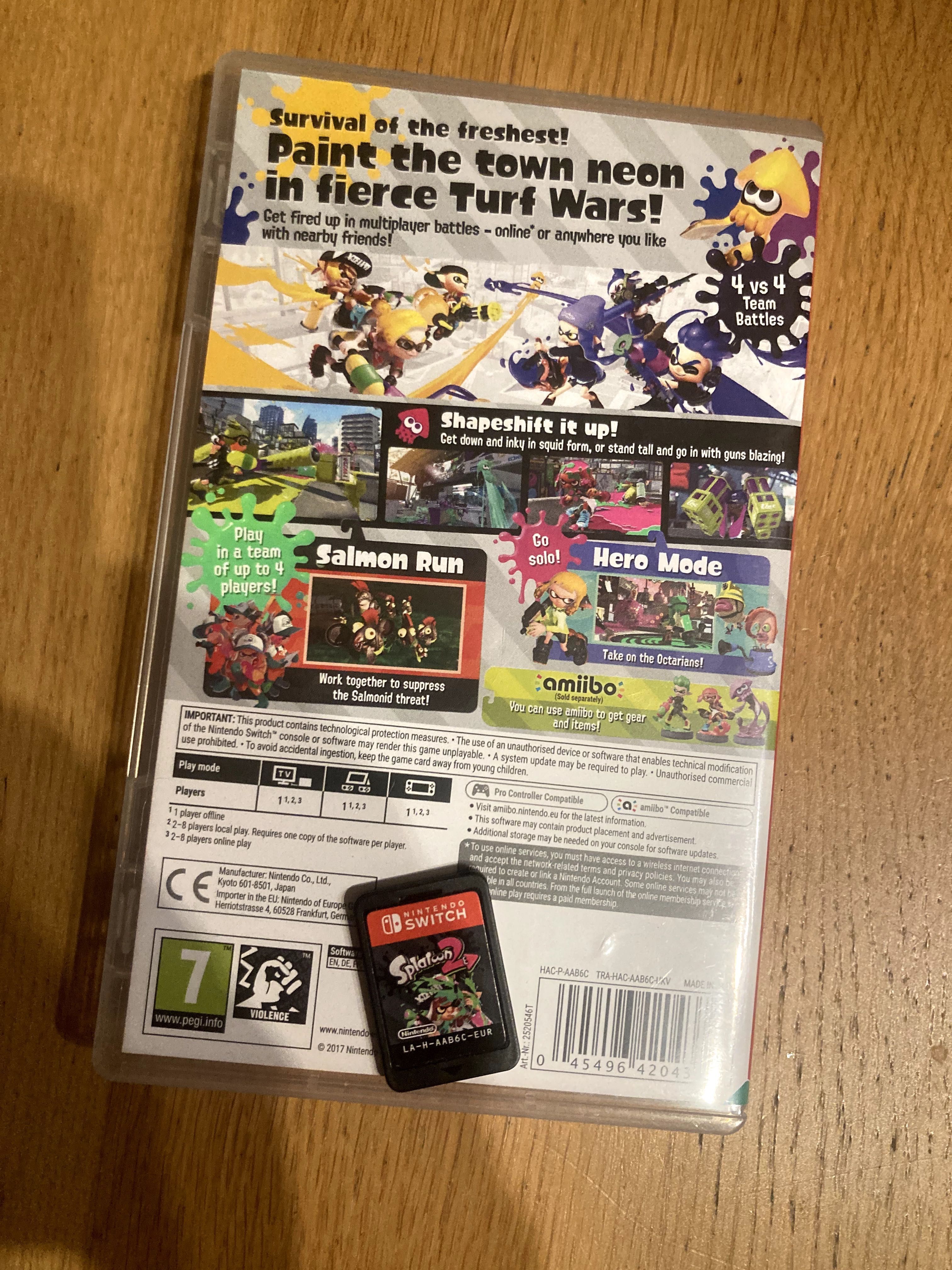 Gra Splatoon 2 Nintendo Switch