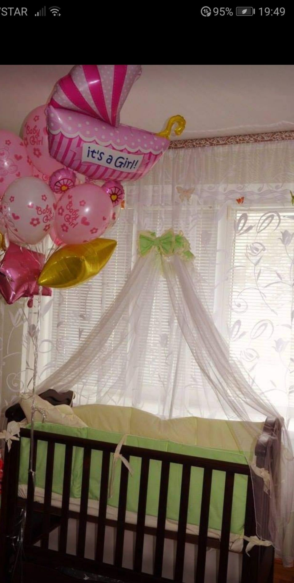 Дитяче ліжечко( куплене в Новусі,дуже якісне) в подарунок  матрас