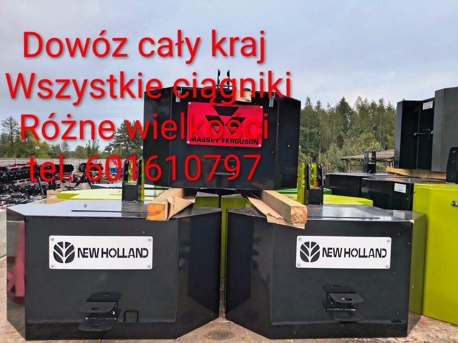 Obciążnik balast do ciągnika na TUZ przedni-tylni-DOWÓZ różna wielkość