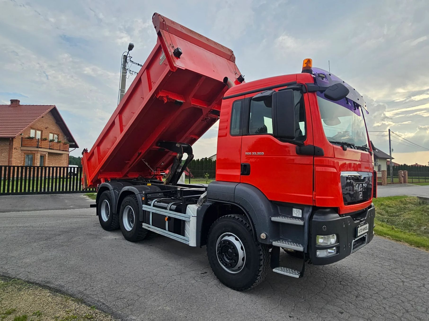 MAN TGS 33.360*6x4*WYWROTKA 2-STRONA*HYDROBURTA*