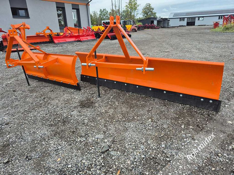 Wzmocniony Pług do śniegu na podnośnik Kuboty C330 C360 Transport