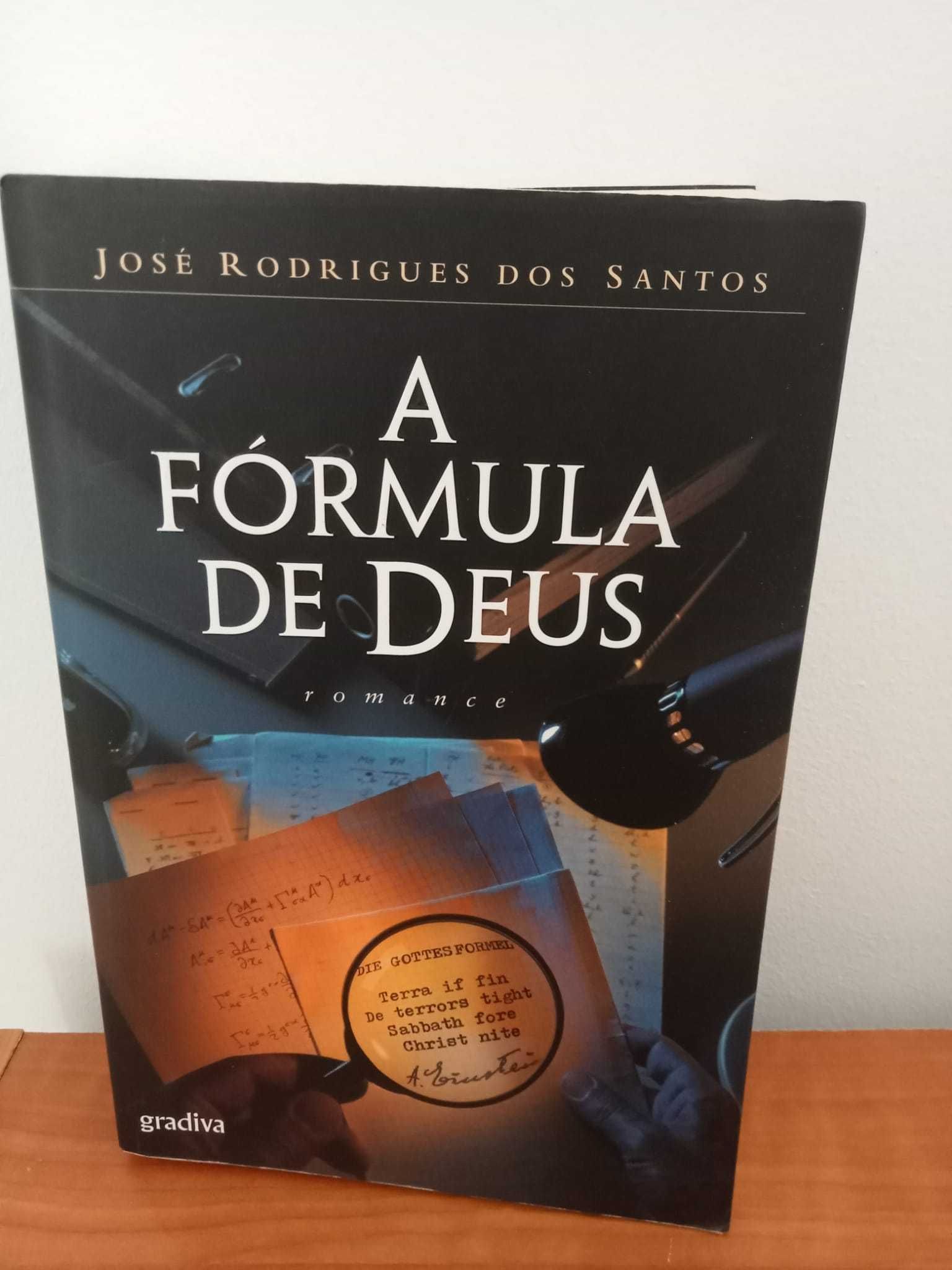 Livro "A Fórmula de Deus" - José Rodrigues dos Santos